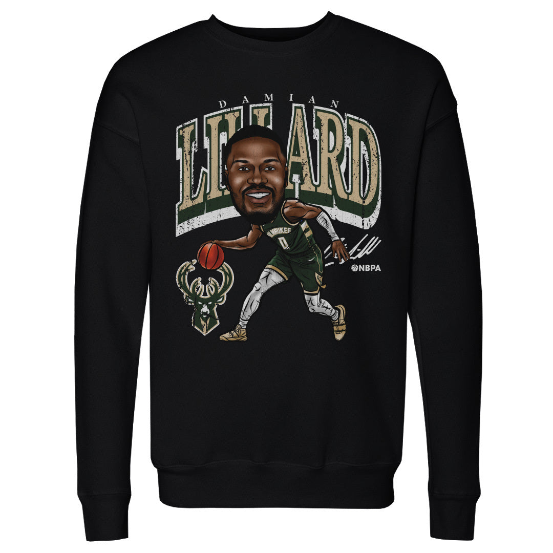 Damian Lillard Men&#39;s Crewneck Sweatshirt | 500 LEVEL