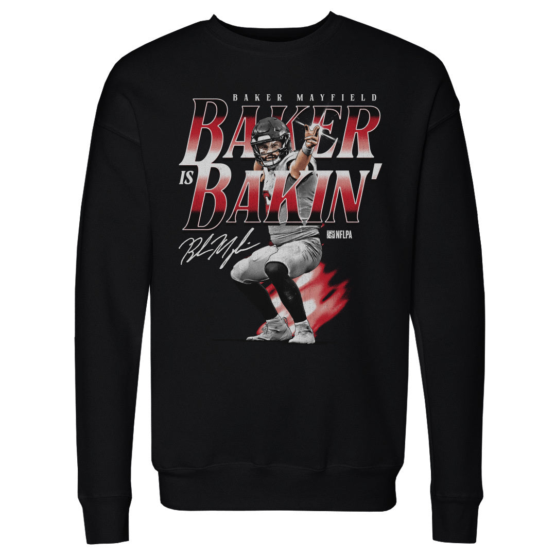 Baker Mayfield Men&#39;s Crewneck Sweatshirt | 500 LEVEL