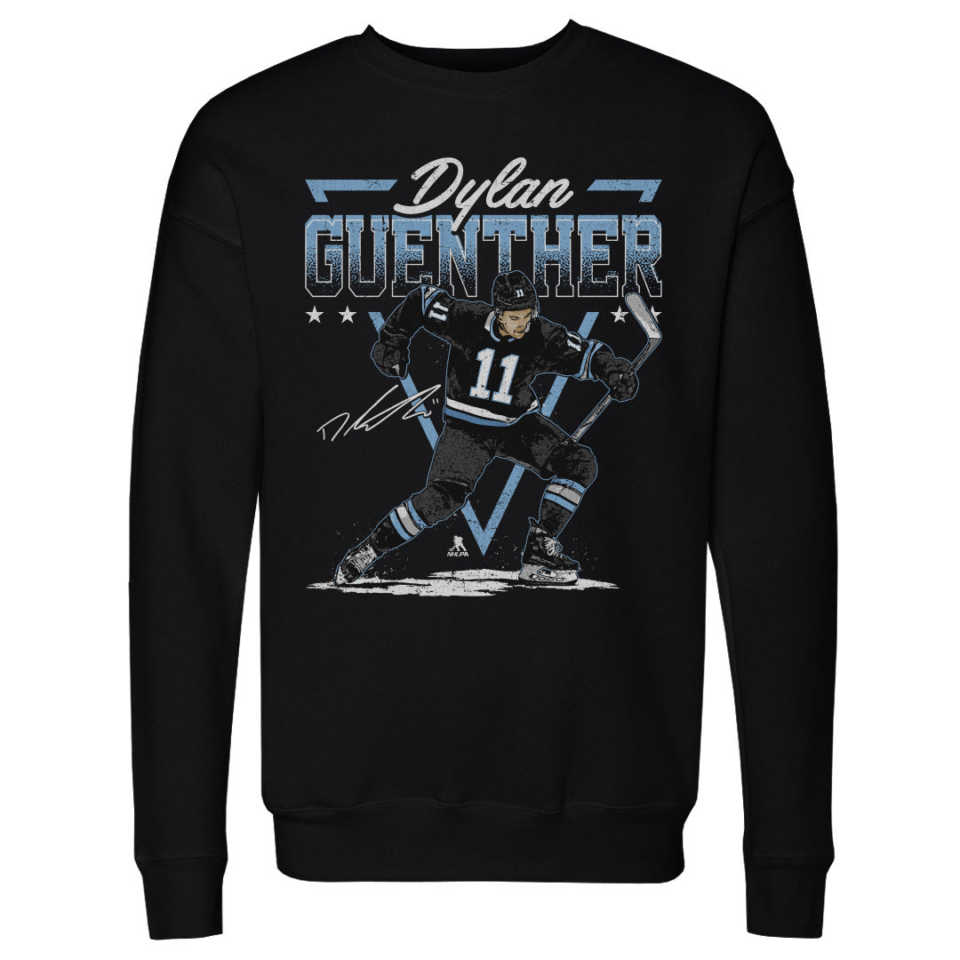 Dylan Guenther Men&#39;s Crewneck Sweatshirt | 500 LEVEL