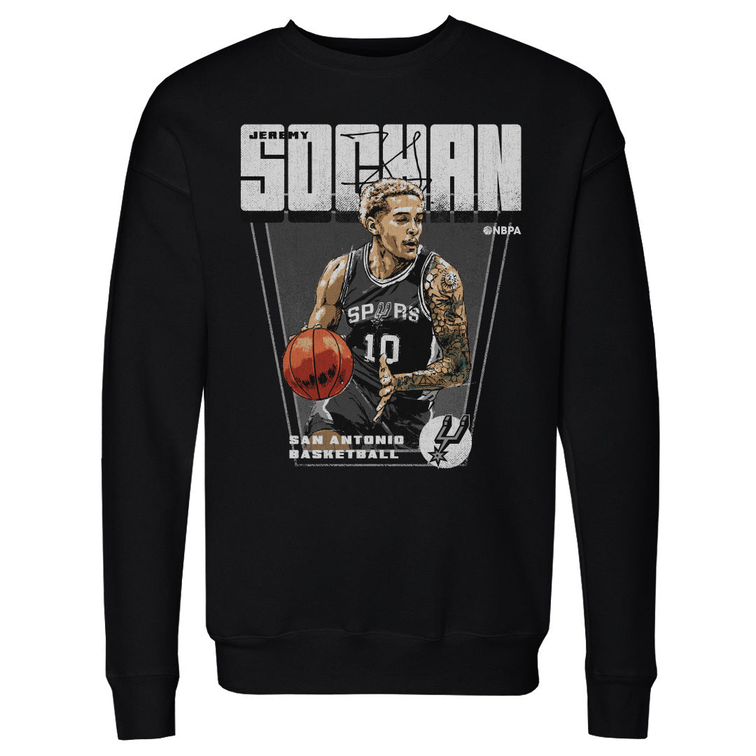 Jeremy Sochan Men&#39;s Crewneck Sweatshirt | 500 LEVEL