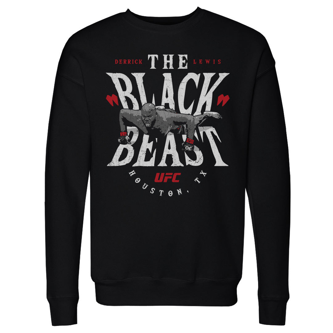 Derrick Lewis Men&#39;s Crewneck Sweatshirt | 500 LEVEL