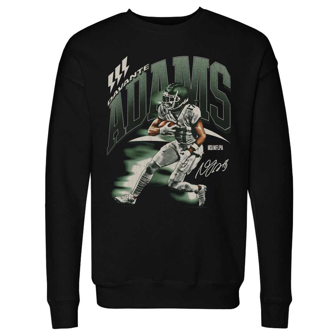 Davante Adams Men&#39;s Crewneck Sweatshirt | 500 LEVEL