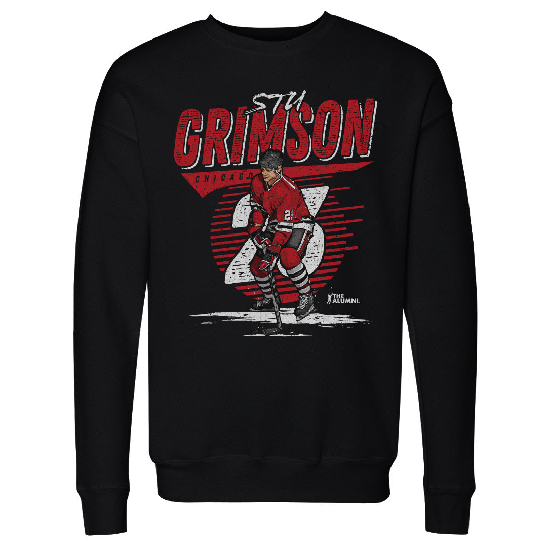 Stu Grimson Men&#39;s Crewneck Sweatshirt | 500 LEVEL