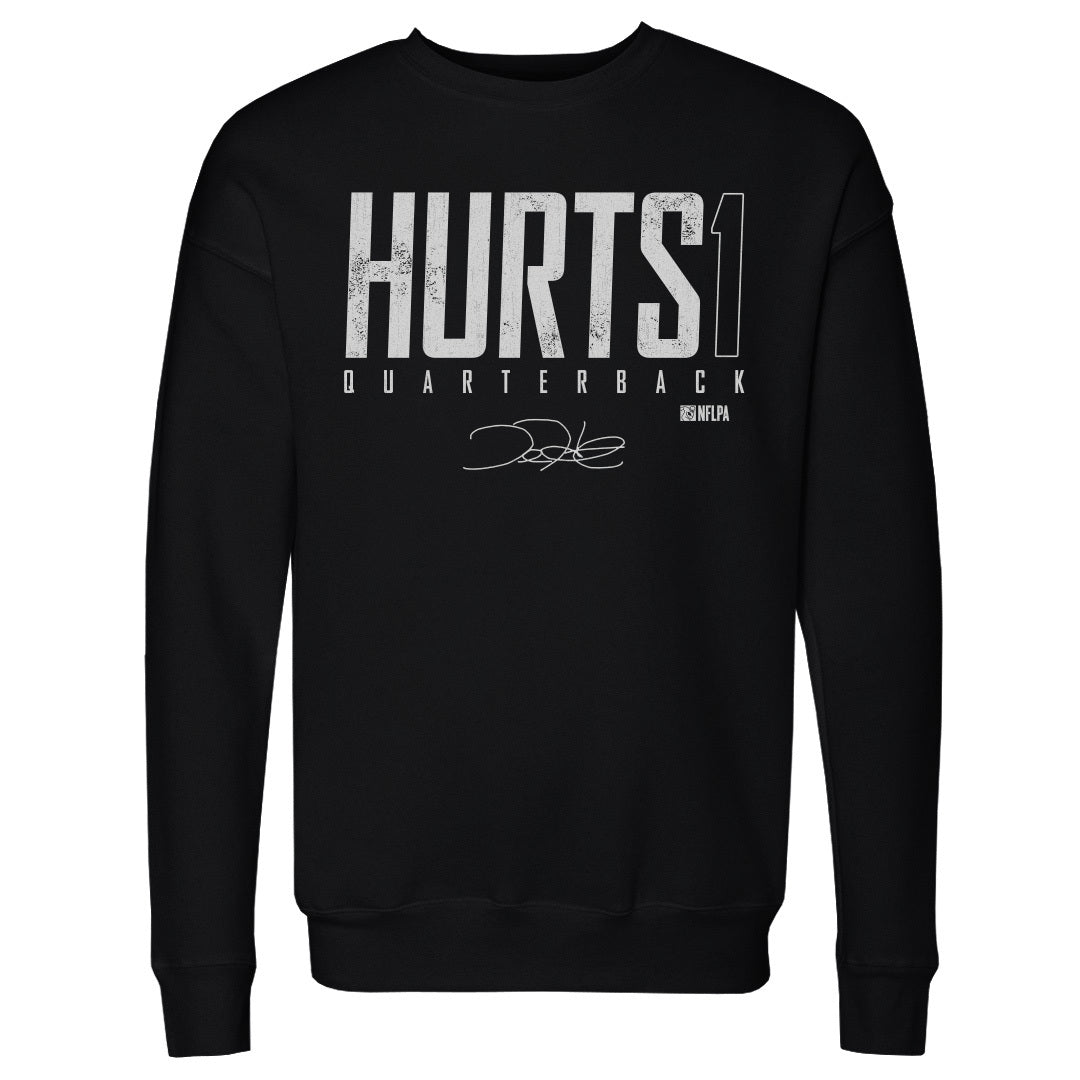 Jalen Hurts Men&#39;s Crewneck Sweatshirt | 500 LEVEL