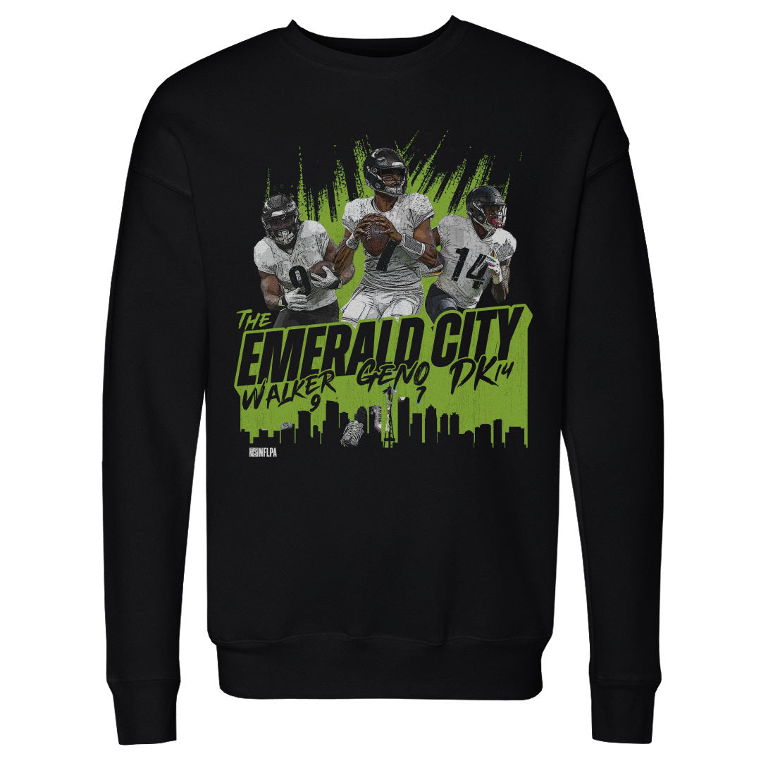 Geno Smith Men&#39;s Crewneck Sweatshirt | 500 LEVEL