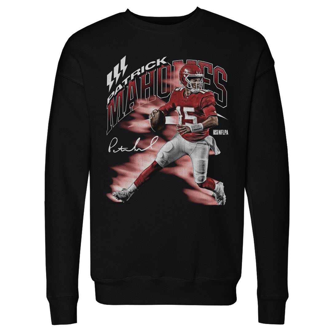 Patrick Mahomes Men&#39;s Crewneck Sweatshirt | 500 LEVEL