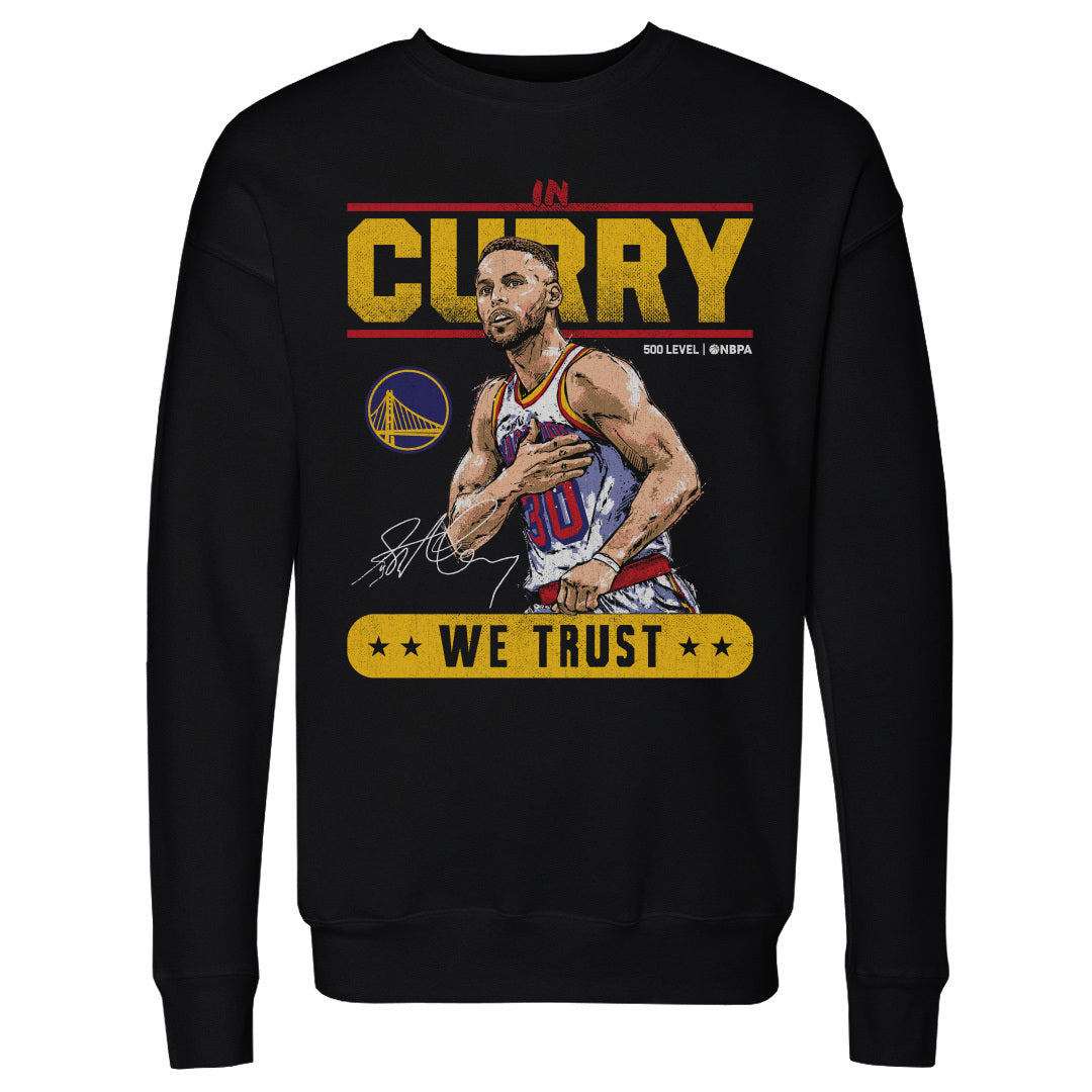 Steph Curry Men&#39;s Crewneck Sweatshirt | 500 LEVEL