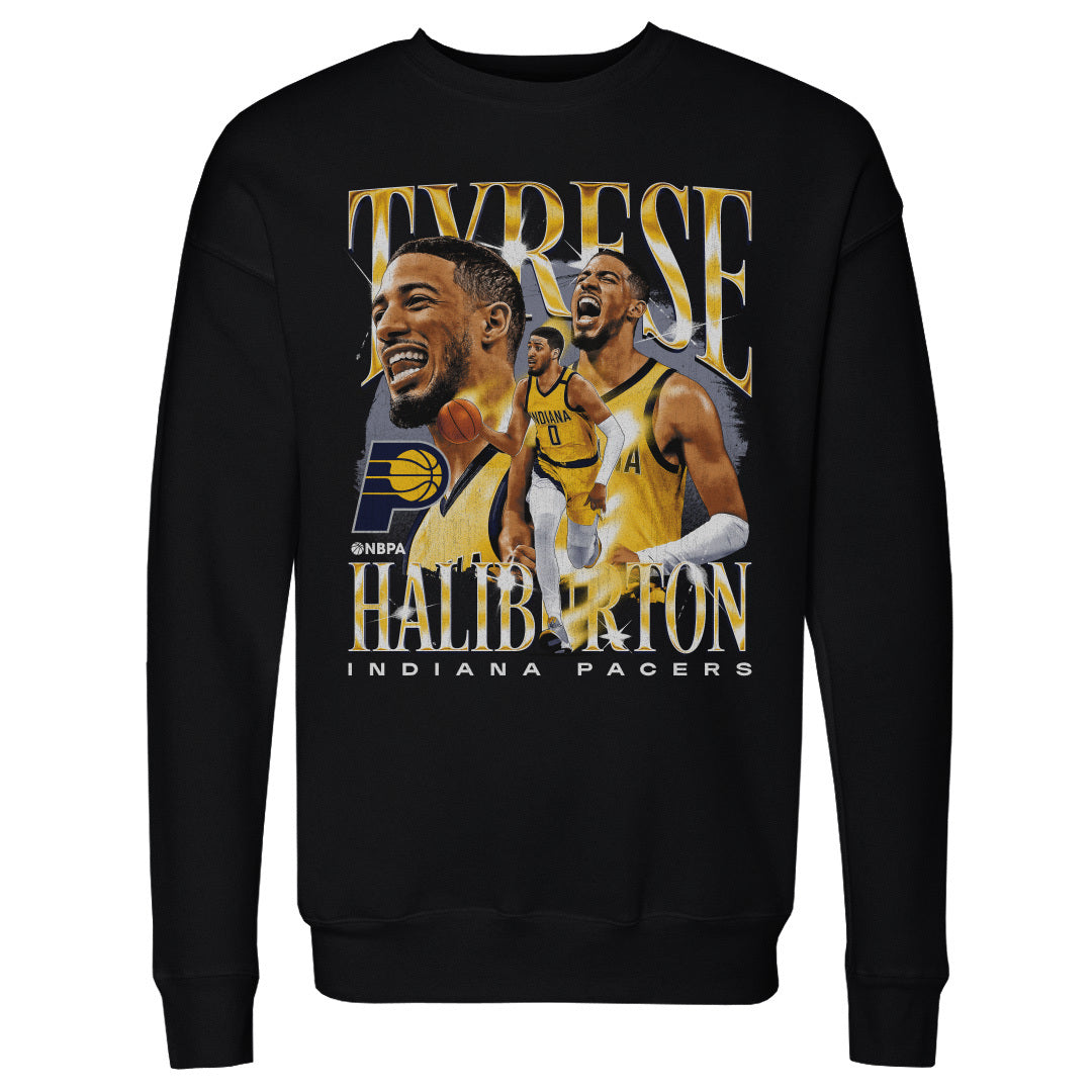 Tyrese Haliburton Men&#39;s Crewneck Sweatshirt | 500 LEVEL