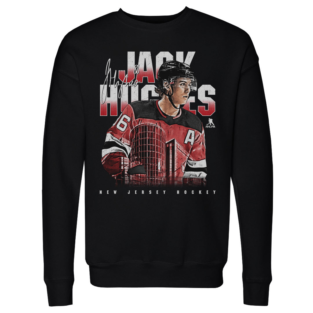 Jack Hughes Men&#39;s Crewneck Sweatshirt | 500 LEVEL