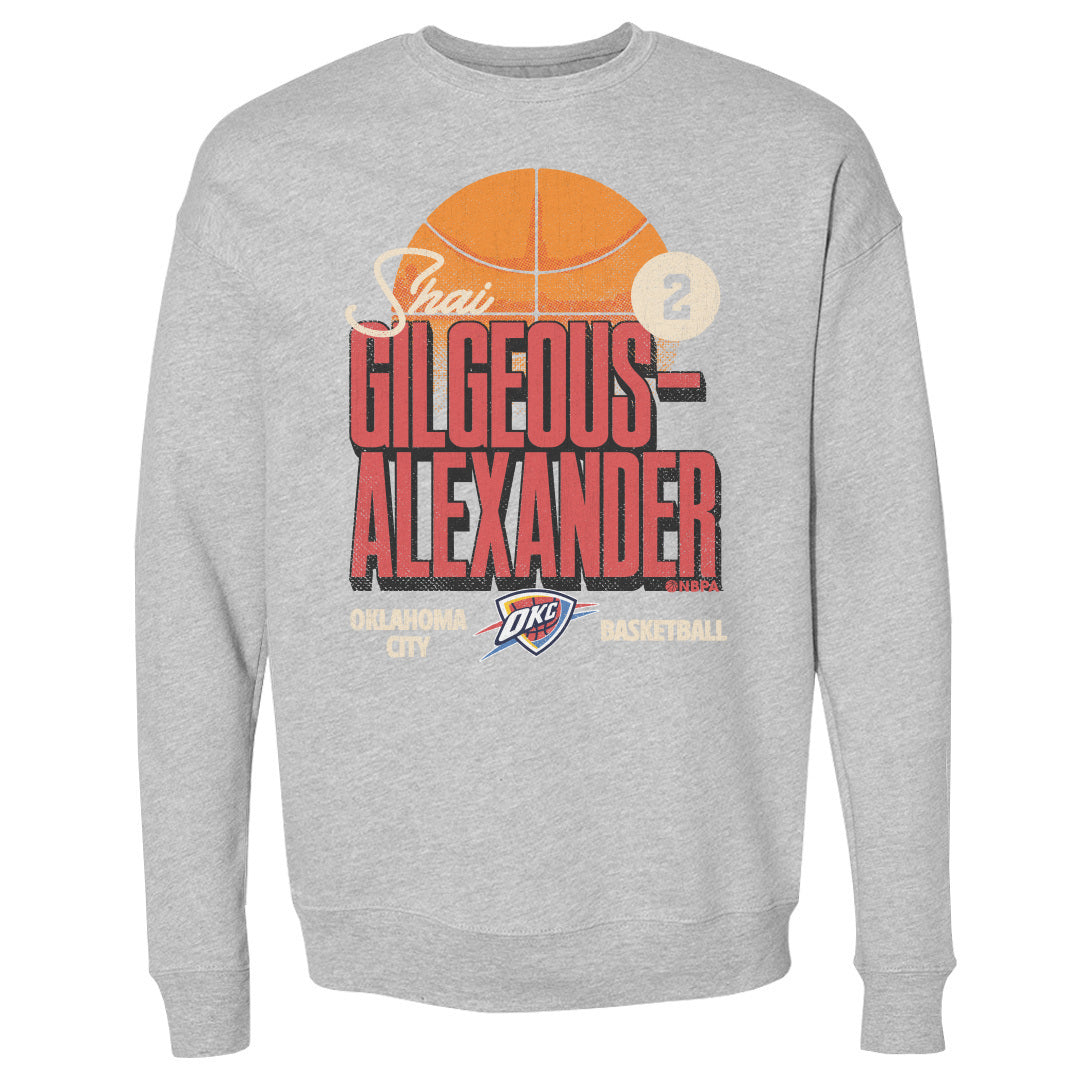 Shai Gilgeous-Alexander Men&#39;s Crewneck Sweatshirt | 500 LEVEL