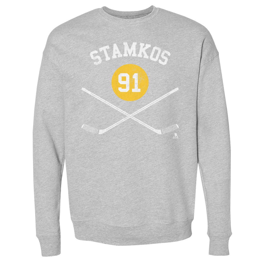 Steven Stamkos Men&#39;s Crewneck Sweatshirt | 500 LEVEL