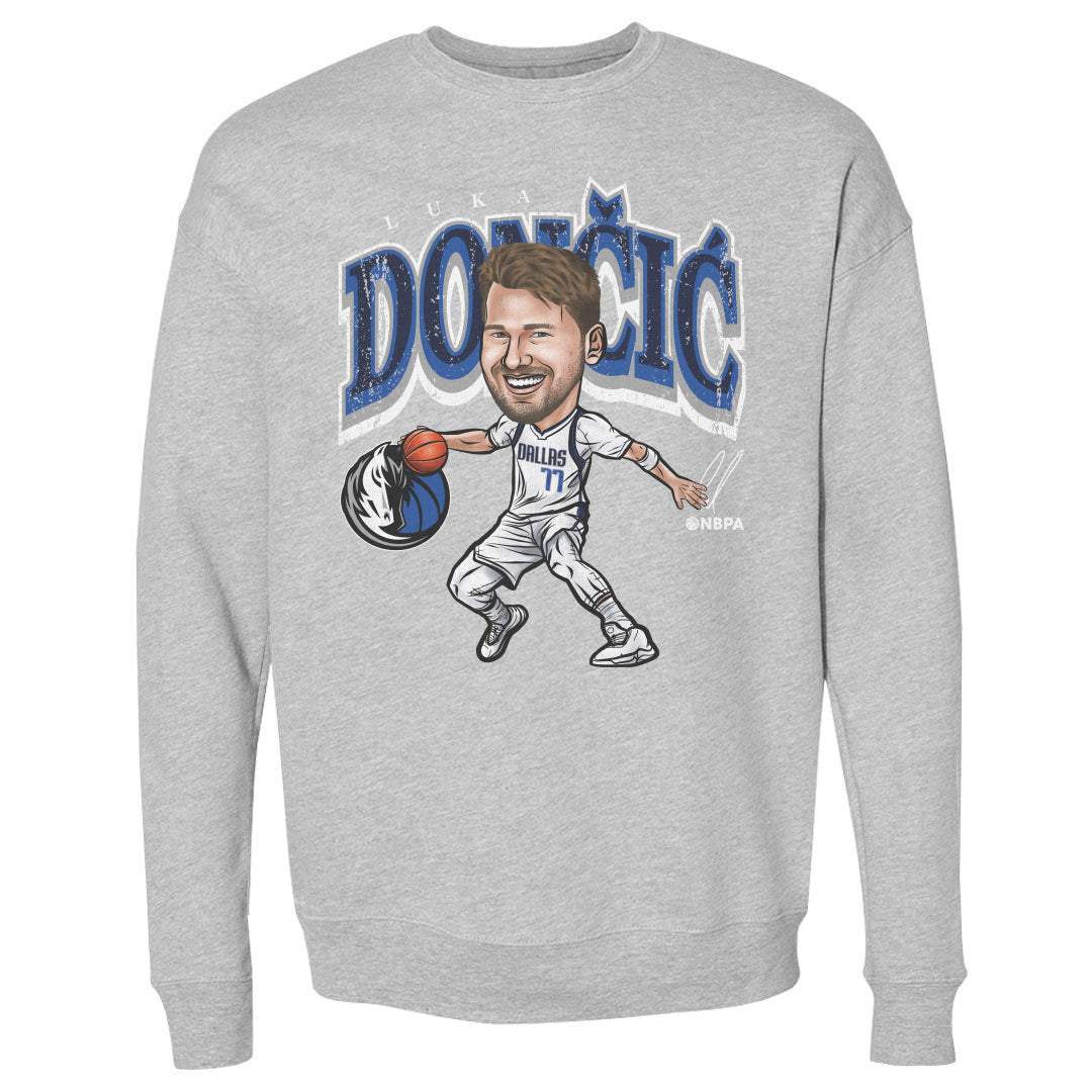 Luka Doncic Men&#39;s Crewneck Sweatshirt | 500 LEVEL