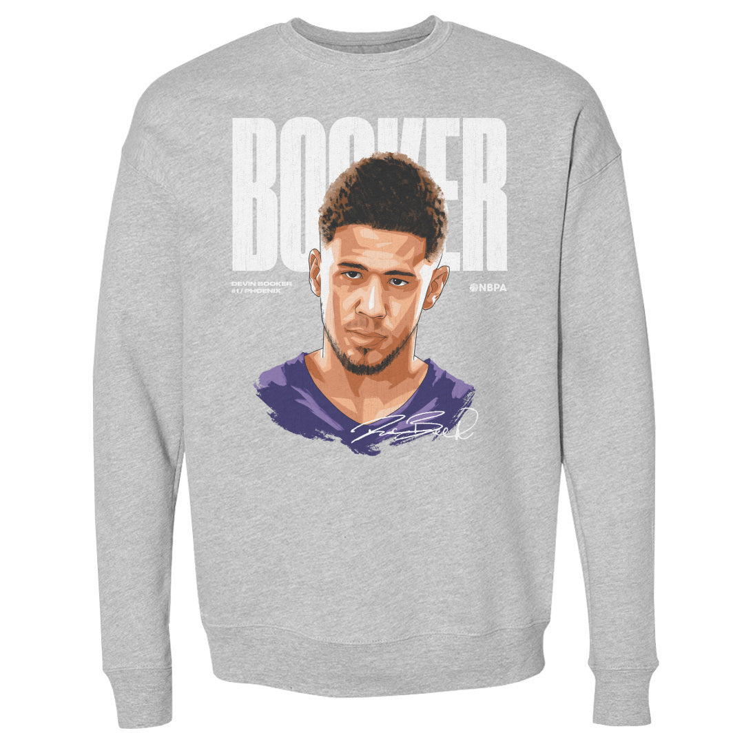 Devin Booker Men&#39;s Crewneck Sweatshirt | 500 LEVEL