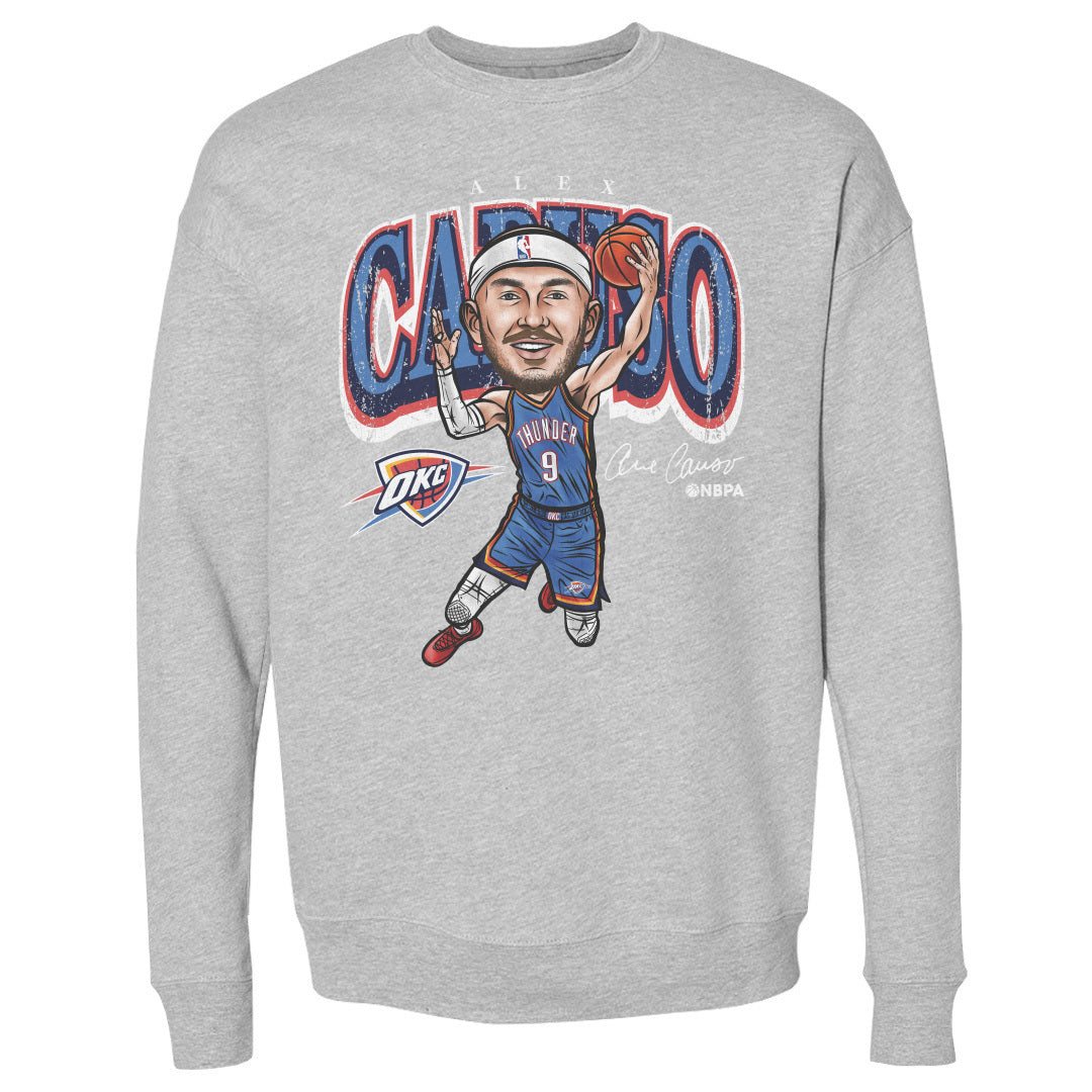 Alex Caruso Men&#39;s Crewneck Sweatshirt | 500 LEVEL