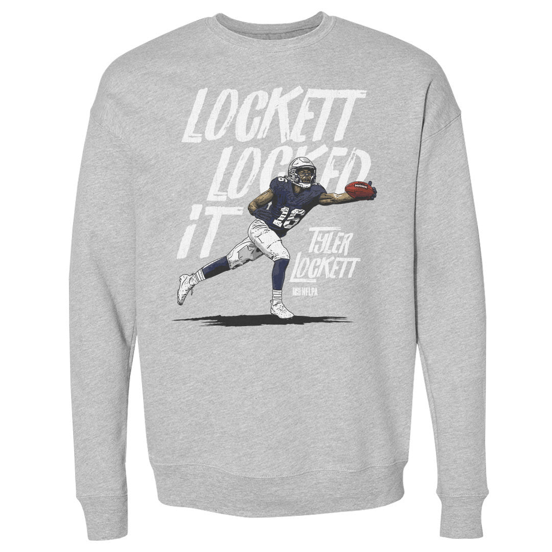 Tyler Lockett Men&#39;s Crewneck Sweatshirt | 500 LEVEL