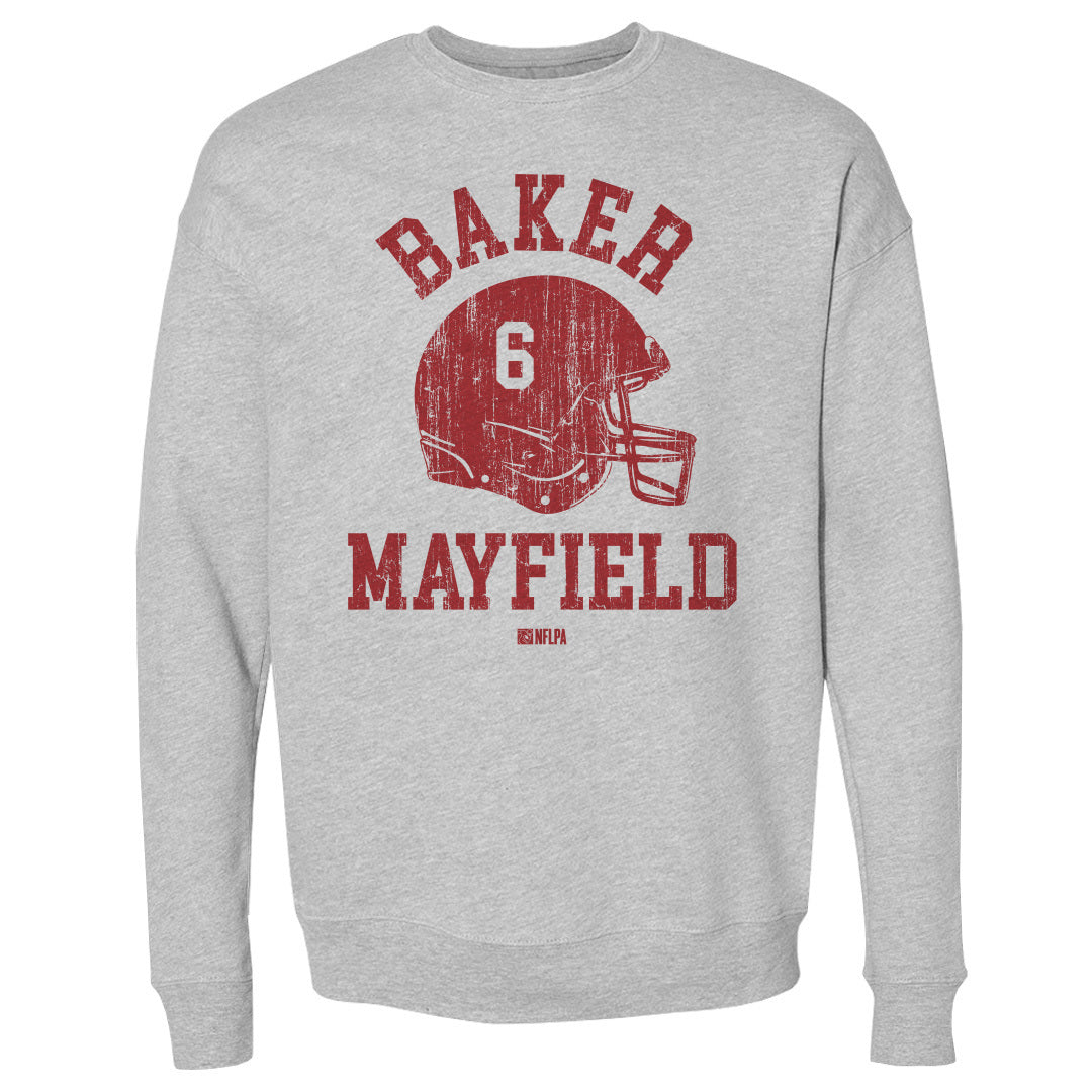 Baker Mayfield Men&#39;s Crewneck Sweatshirt | 500 LEVEL