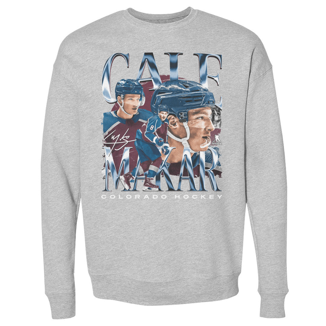 Cale Makar Men&#39;s Crewneck Sweatshirt | 500 LEVEL