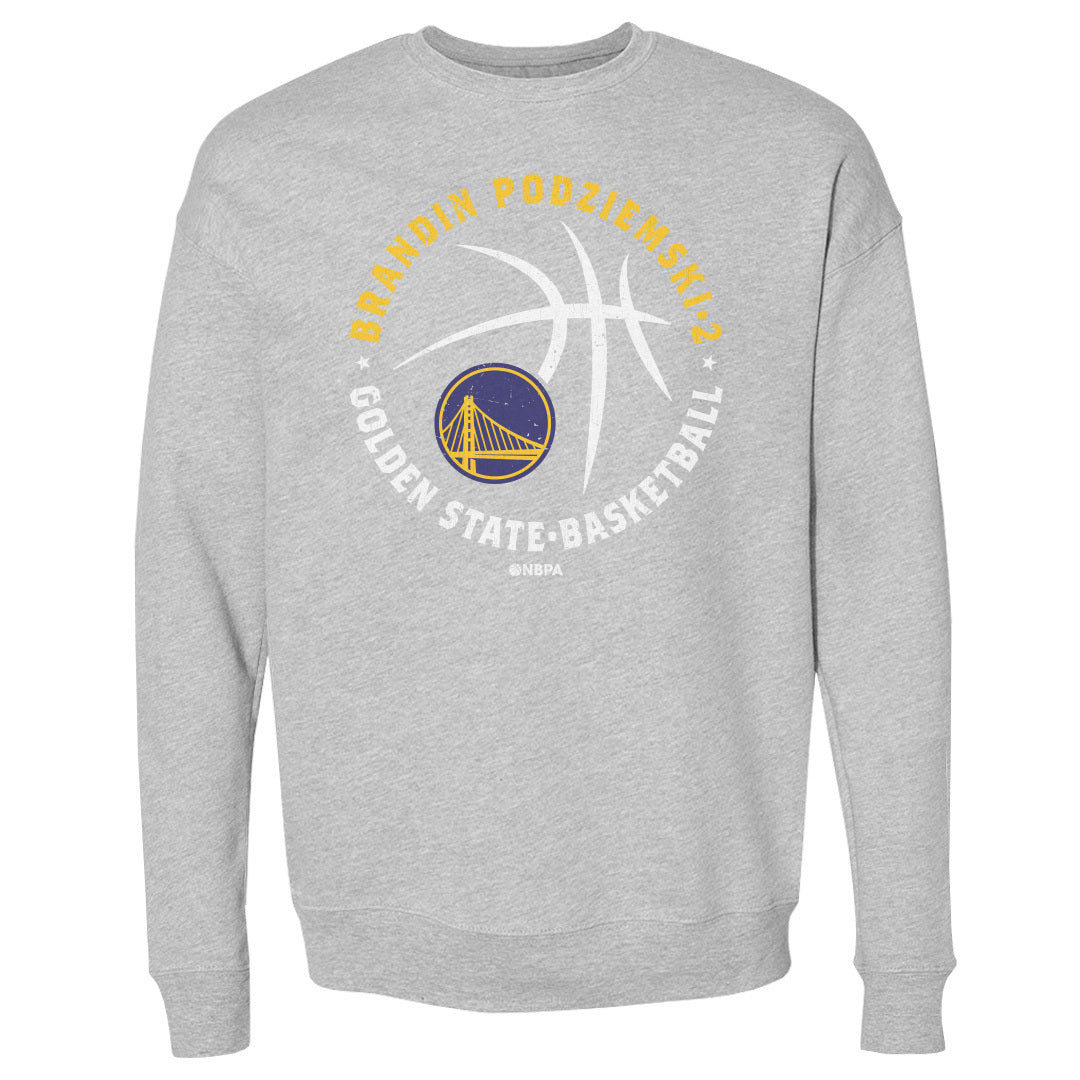 Brandin Podziemski Men&#39;s Crewneck Sweatshirt | 500 LEVEL