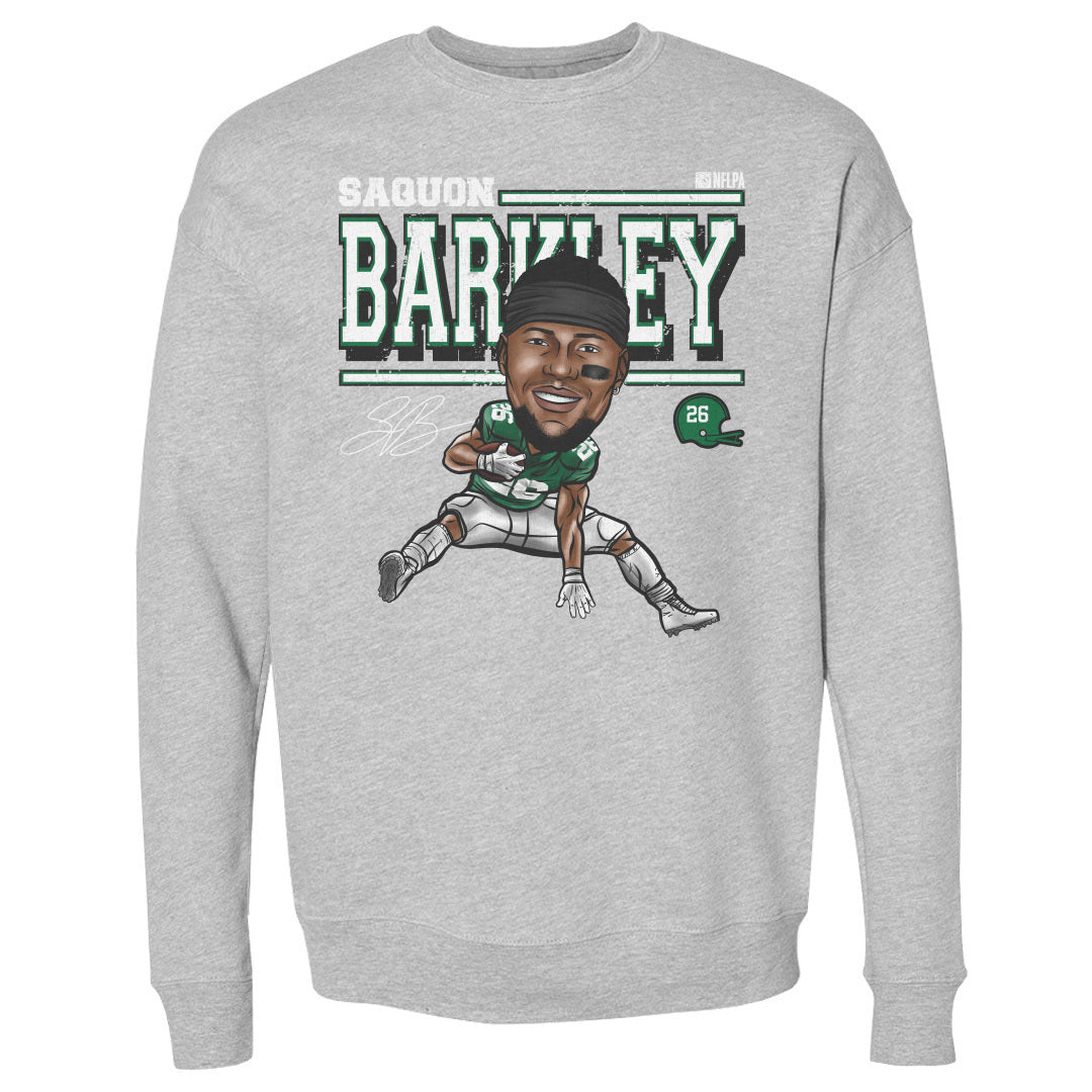 Saquon Barkley Men&#39;s Crewneck Sweatshirt | 500 LEVEL