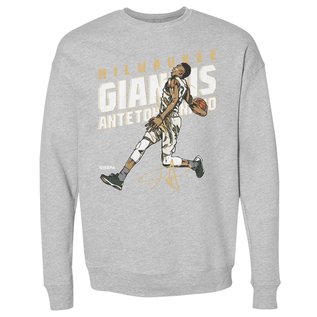 Giannis Antetokounmpo Men&#39;s Crewneck Sweatshirt | 500 LEVEL