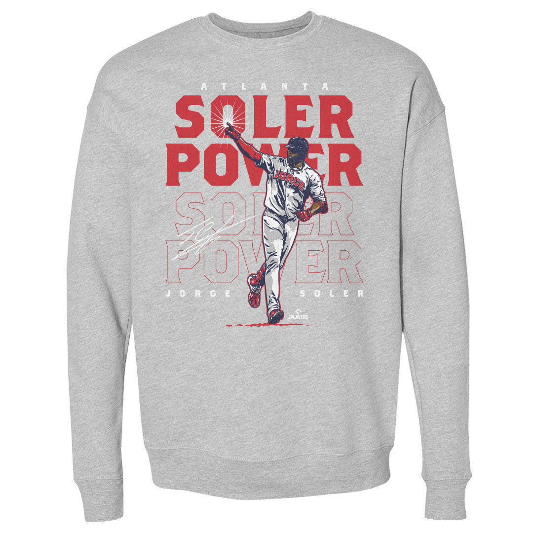 Jorge Soler Men&#39;s Crewneck Sweatshirt | 500 LEVEL