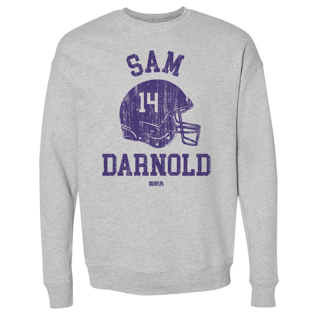 Sam Darnold Men&#39;s Crewneck Sweatshirt | 500 LEVEL