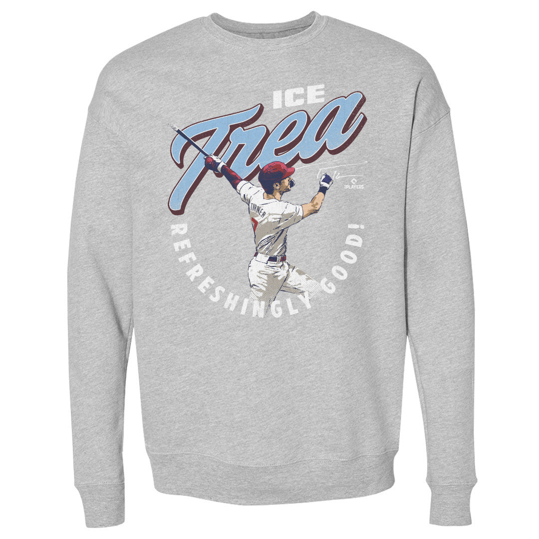 Trea Turner Men&#39;s Crewneck Sweatshirt | 500 LEVEL