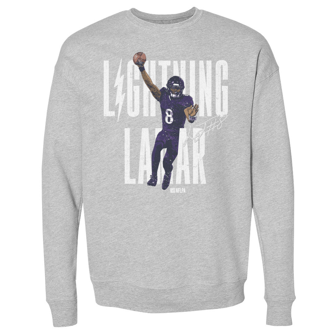 Lamar Jackson Men&#39;s Crewneck Sweatshirt | 500 LEVEL