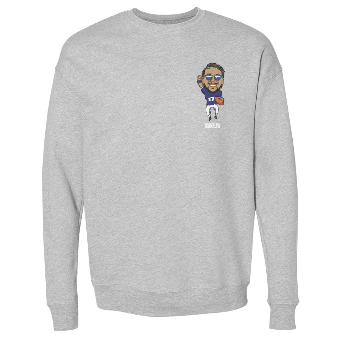 Josh Allen Men&#39;s Crewneck Sweatshirt | 500 LEVEL