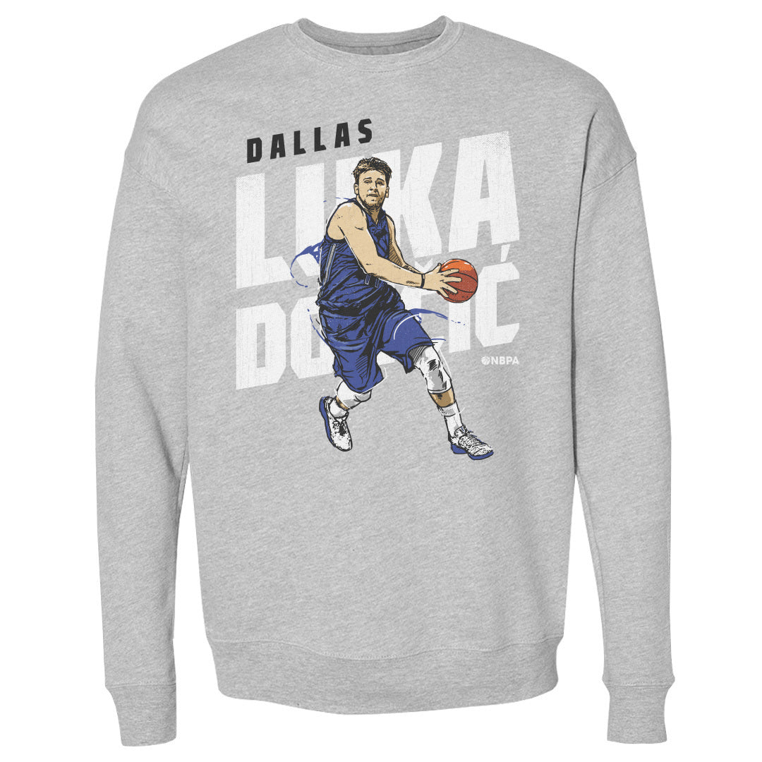 Luka Doncic Men&#39;s Crewneck Sweatshirt | 500 LEVEL