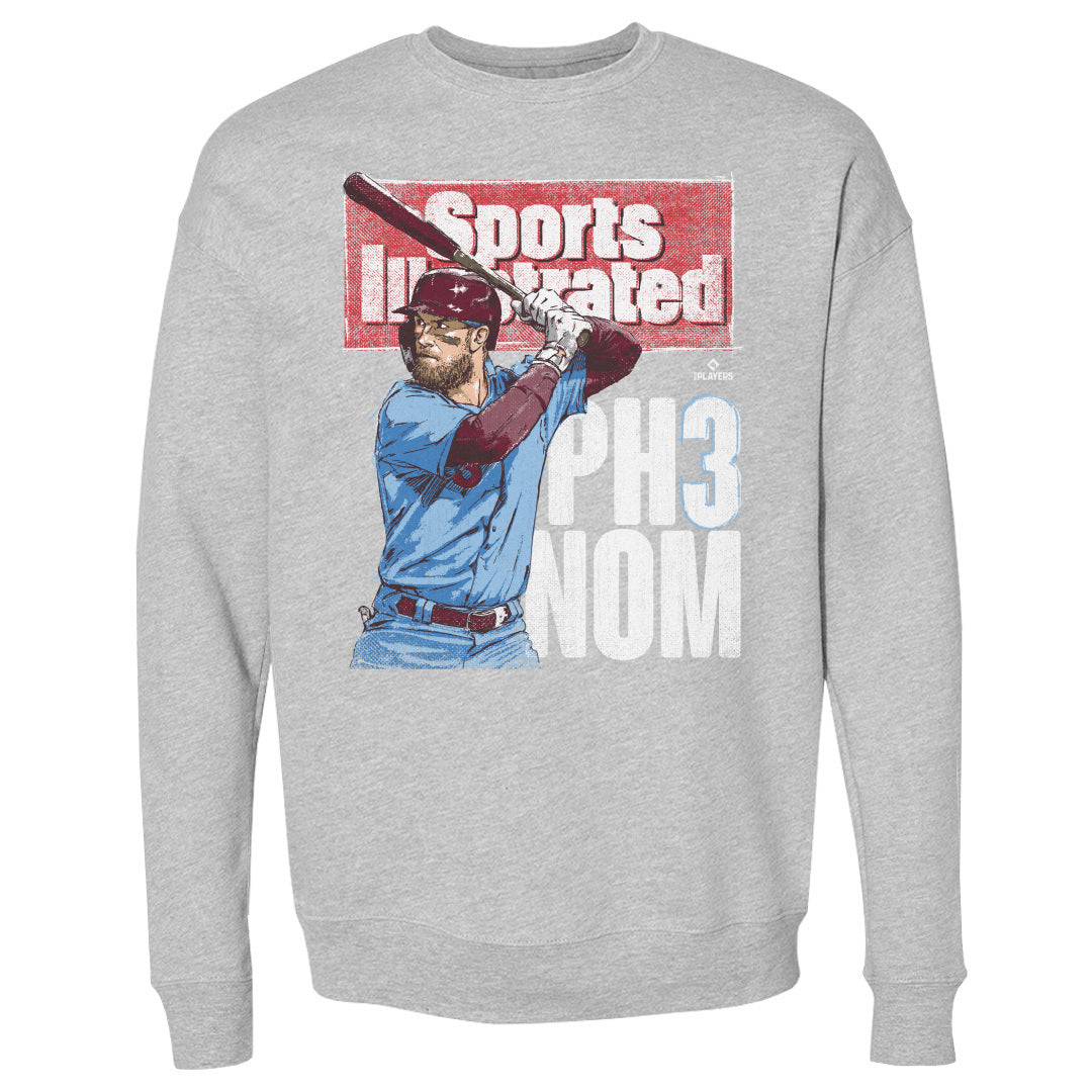 Bryce Harper Men&#39;s Crewneck Sweatshirt | 500 LEVEL