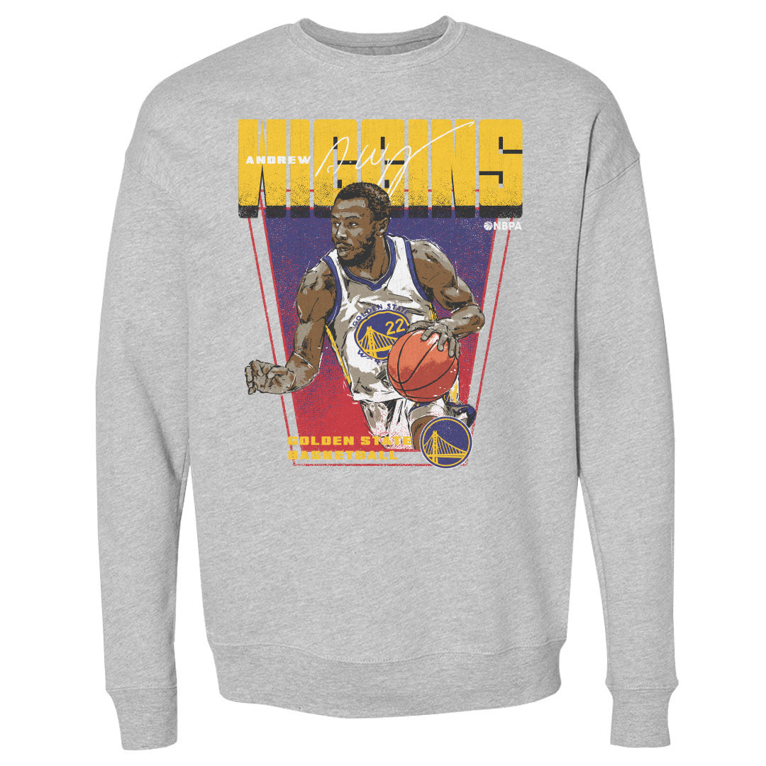 Andrew Wiggins Men&#39;s Crewneck Sweatshirt | 500 LEVEL