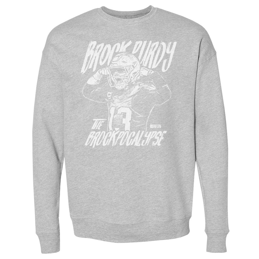 Brock Purdy Men&#39;s Crewneck Sweatshirt | 500 LEVEL