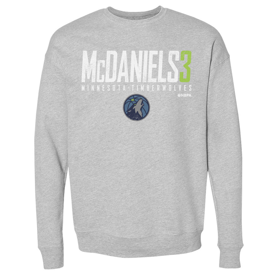 Jaden McDaniels Men&#39;s Crewneck Sweatshirt | 500 LEVEL