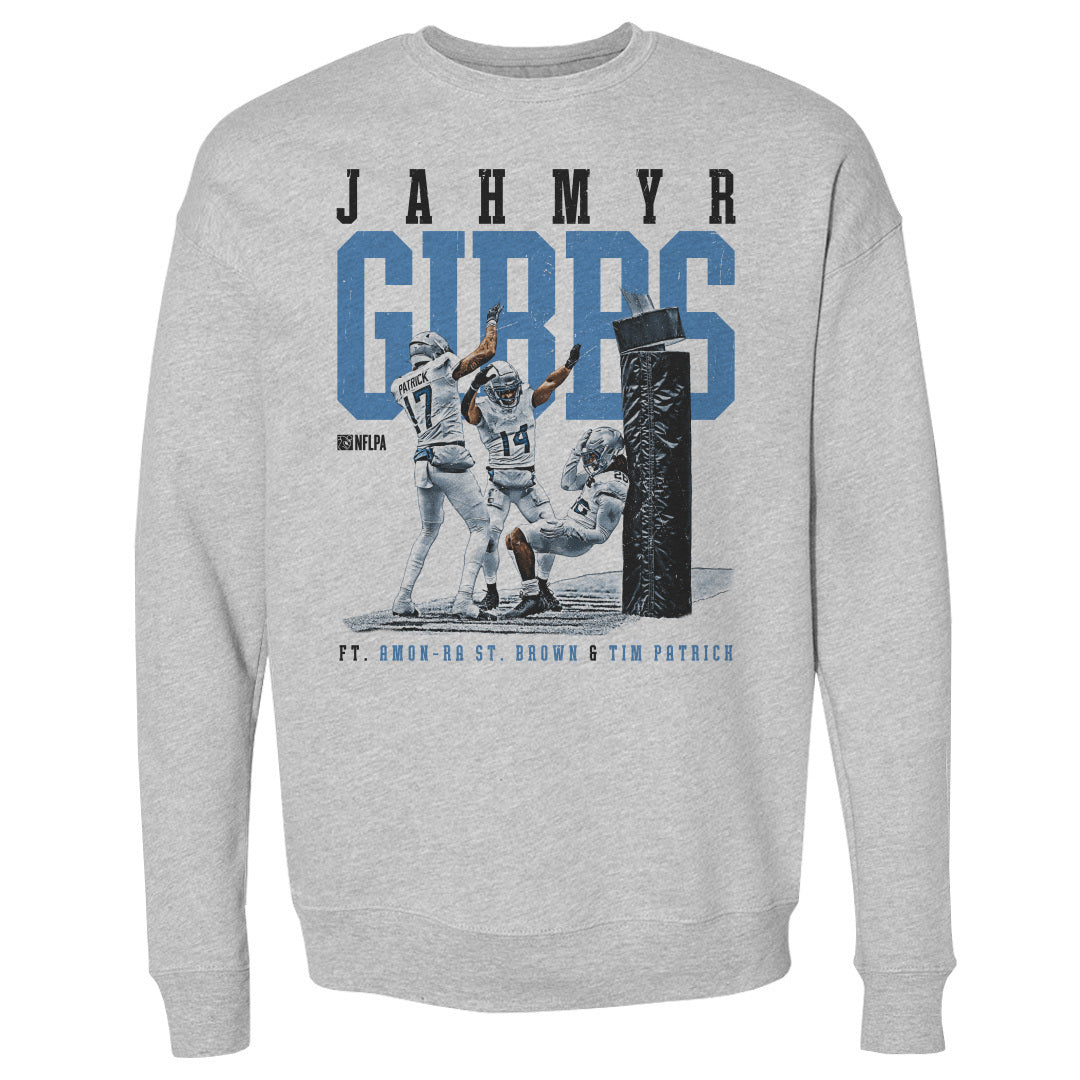 Jahmyr Gibbs Men&#39;s Crewneck Sweatshirt | 500 LEVEL