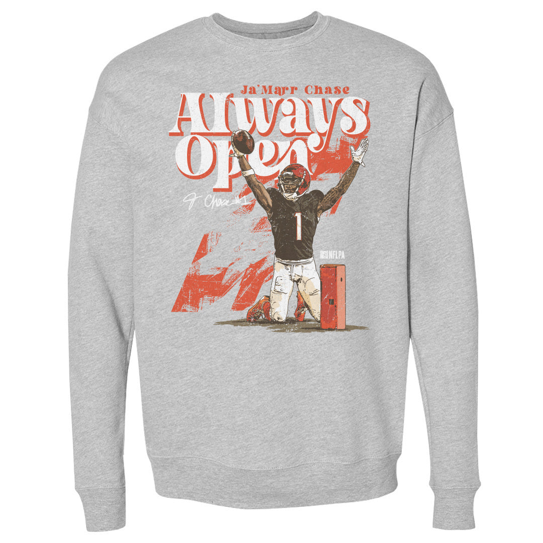 Ja&#39;Marr Chase Men&#39;s Crewneck Sweatshirt | 500 LEVEL