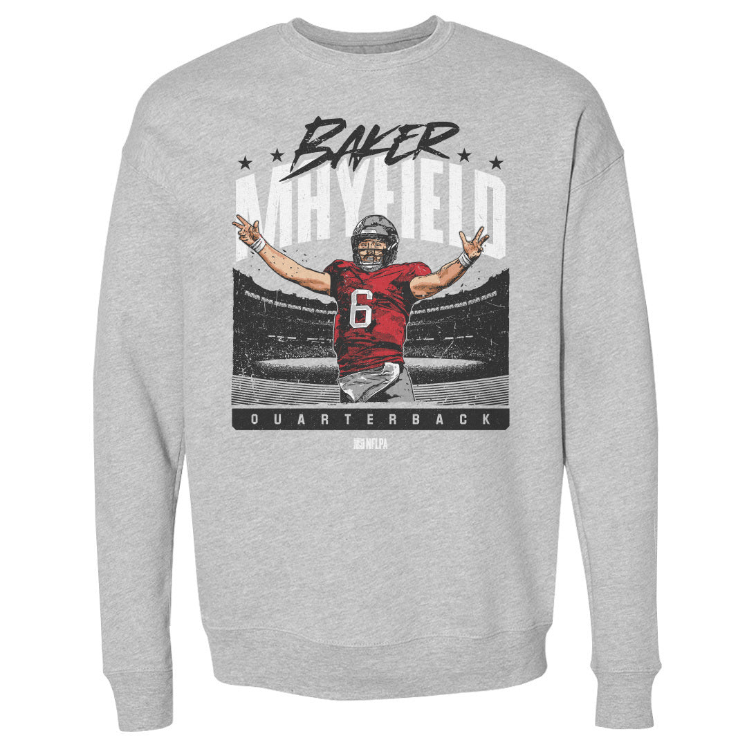 Baker Mayfield Men&#39;s Crewneck Sweatshirt | 500 LEVEL