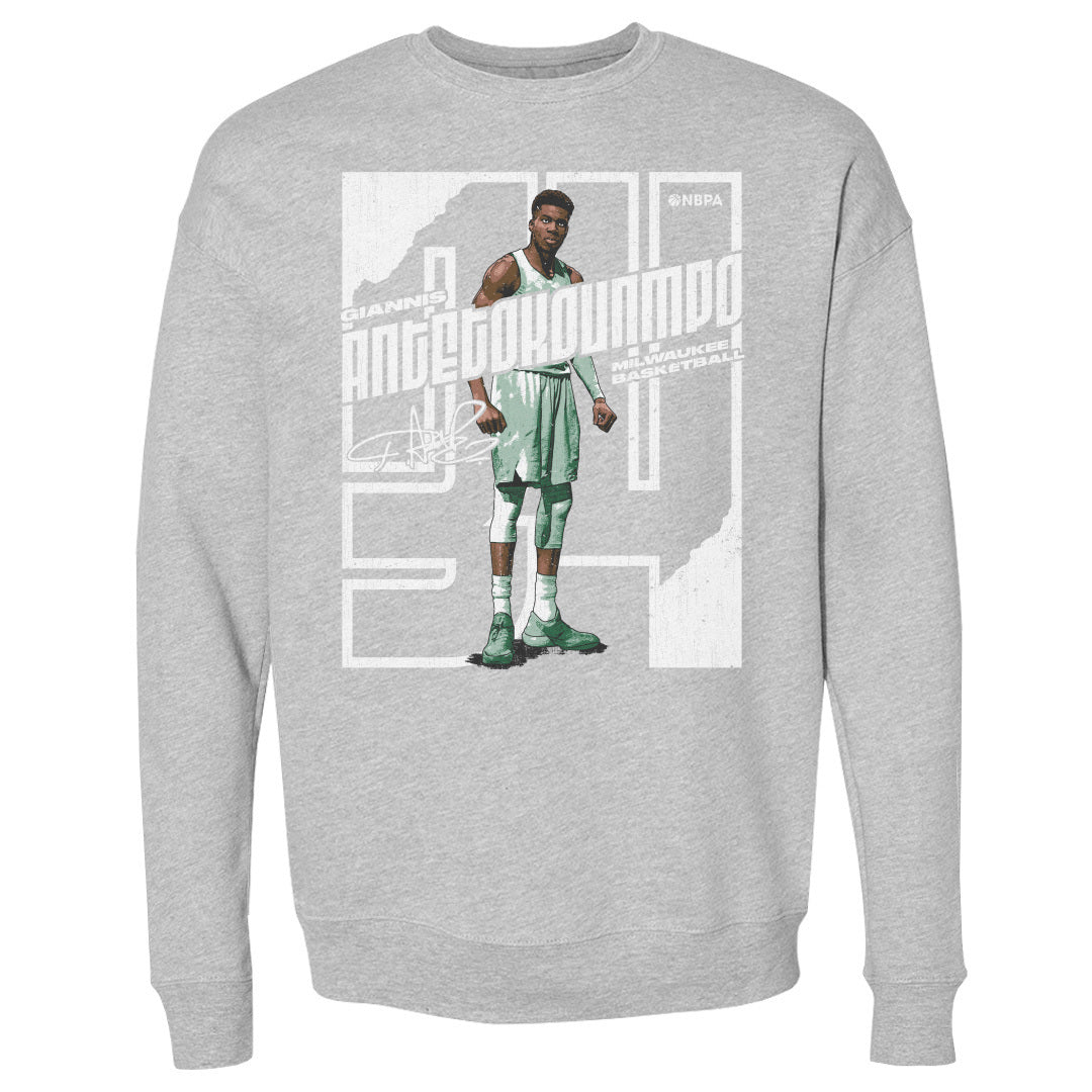 Giannis Antetokounmpo Men&#39;s Crewneck Sweatshirt | 500 LEVEL