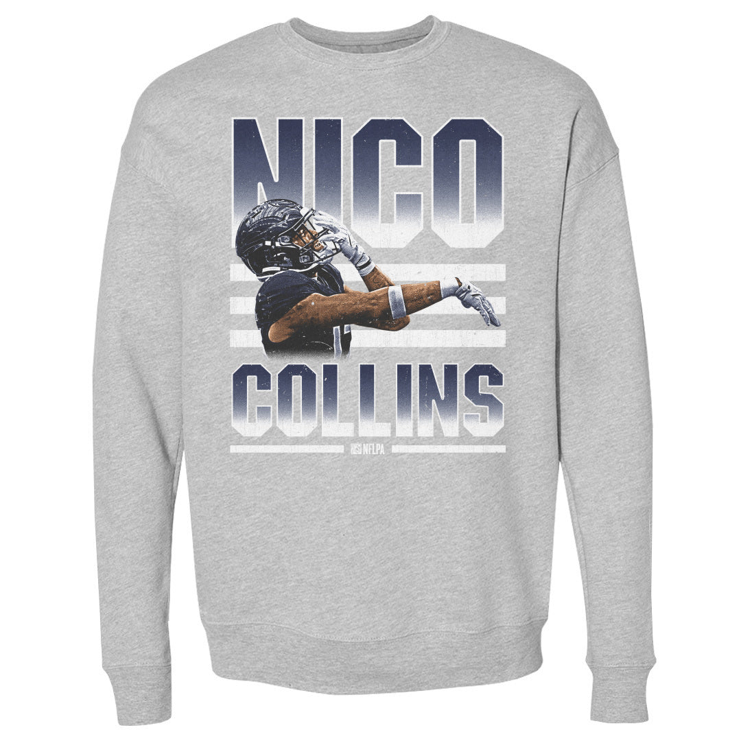 Nico Collins Men&#39;s Crewneck Sweatshirt | 500 LEVEL