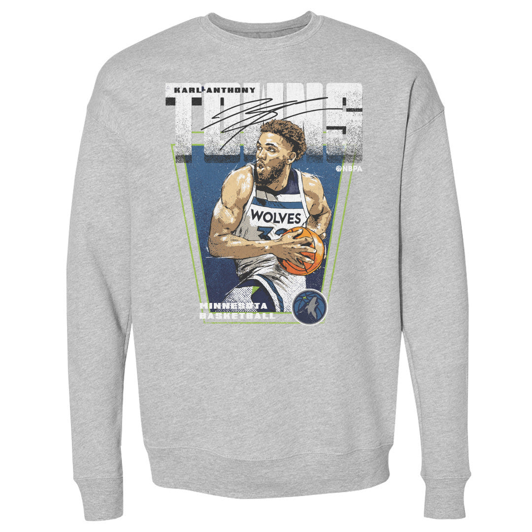 Karl-Anthony Towns Men&#39;s Crewneck Sweatshirt | 500 LEVEL