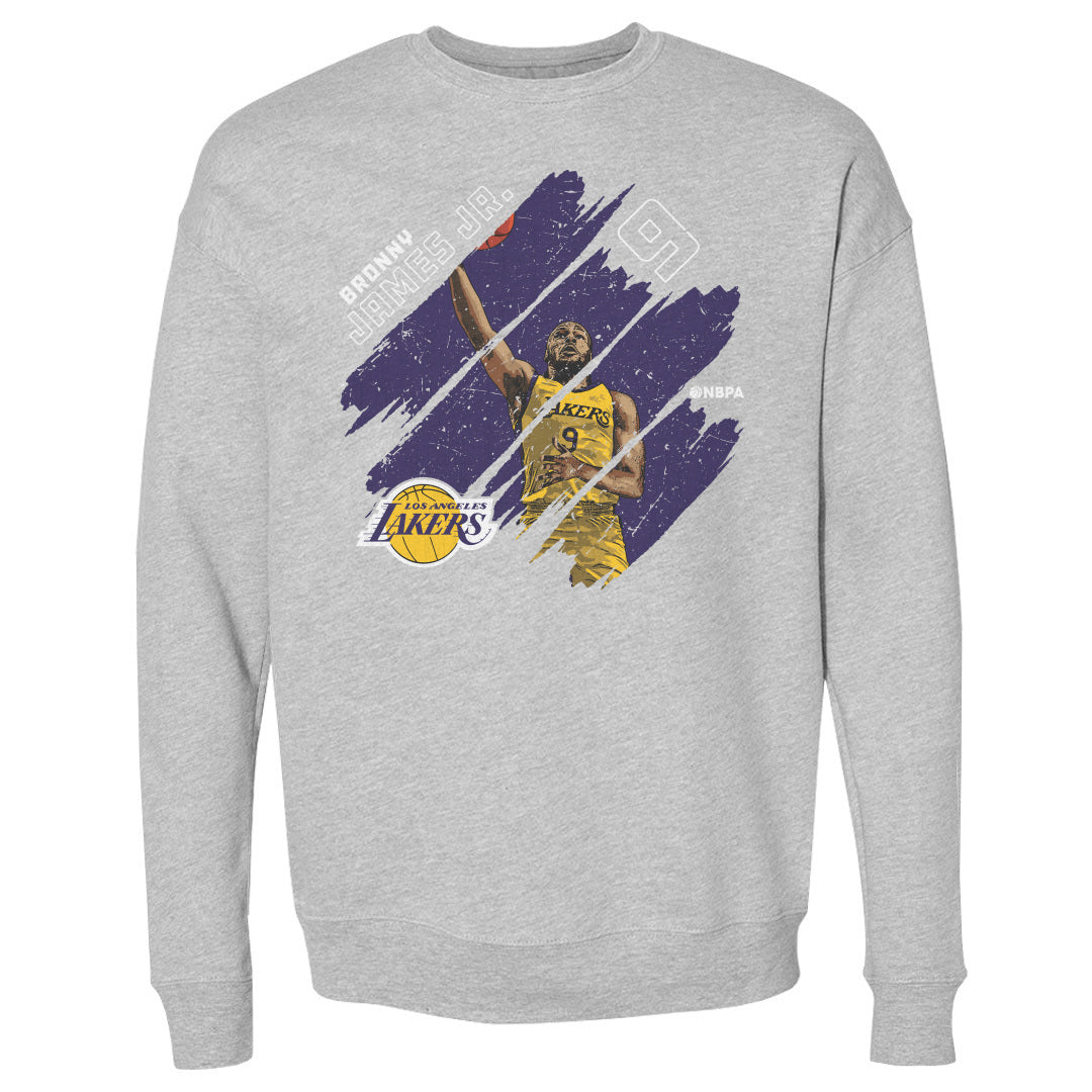 Bronny James Jr. Men&#39;s Crewneck Sweatshirt | 500 LEVEL