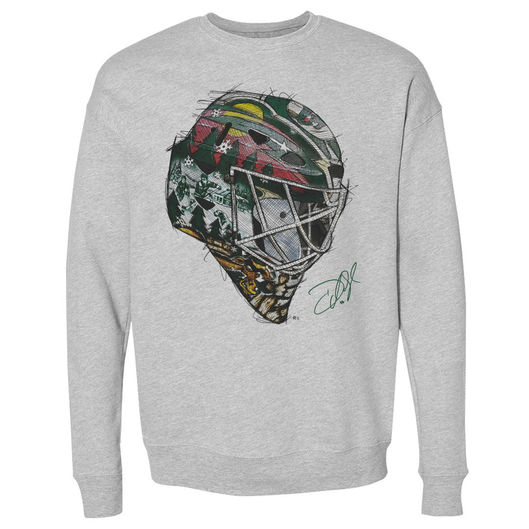 Devan Dubnyk Men&#39;s Crewneck Sweatshirt | 500 LEVEL