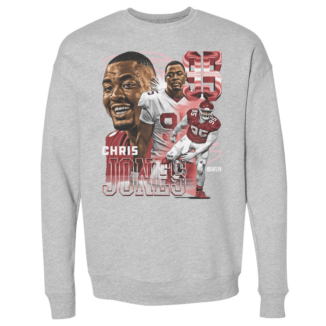 Chris Jones Men&#39;s Crewneck Sweatshirt | 500 LEVEL