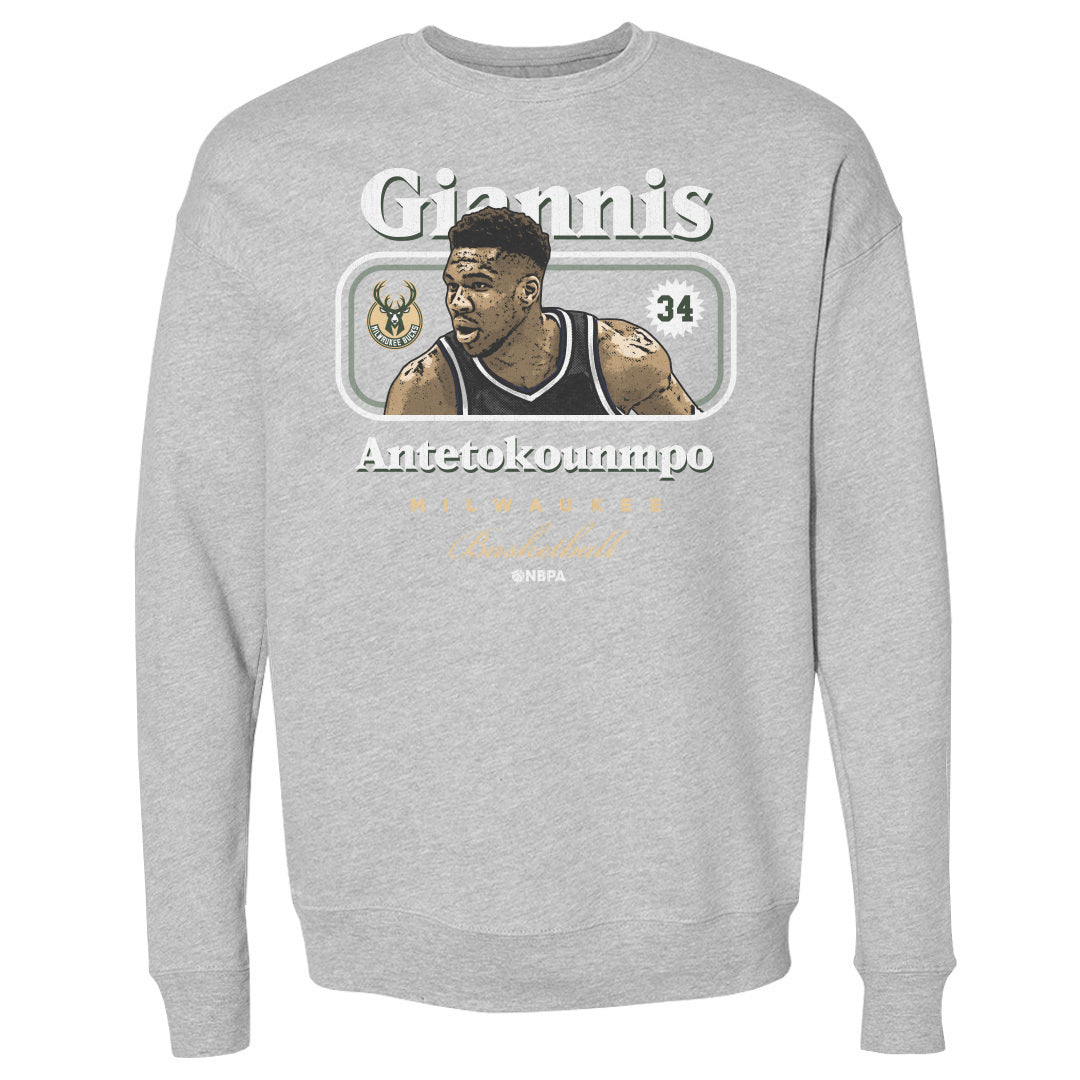 Giannis Antetokounmpo Men&#39;s Crewneck Sweatshirt | 500 LEVEL