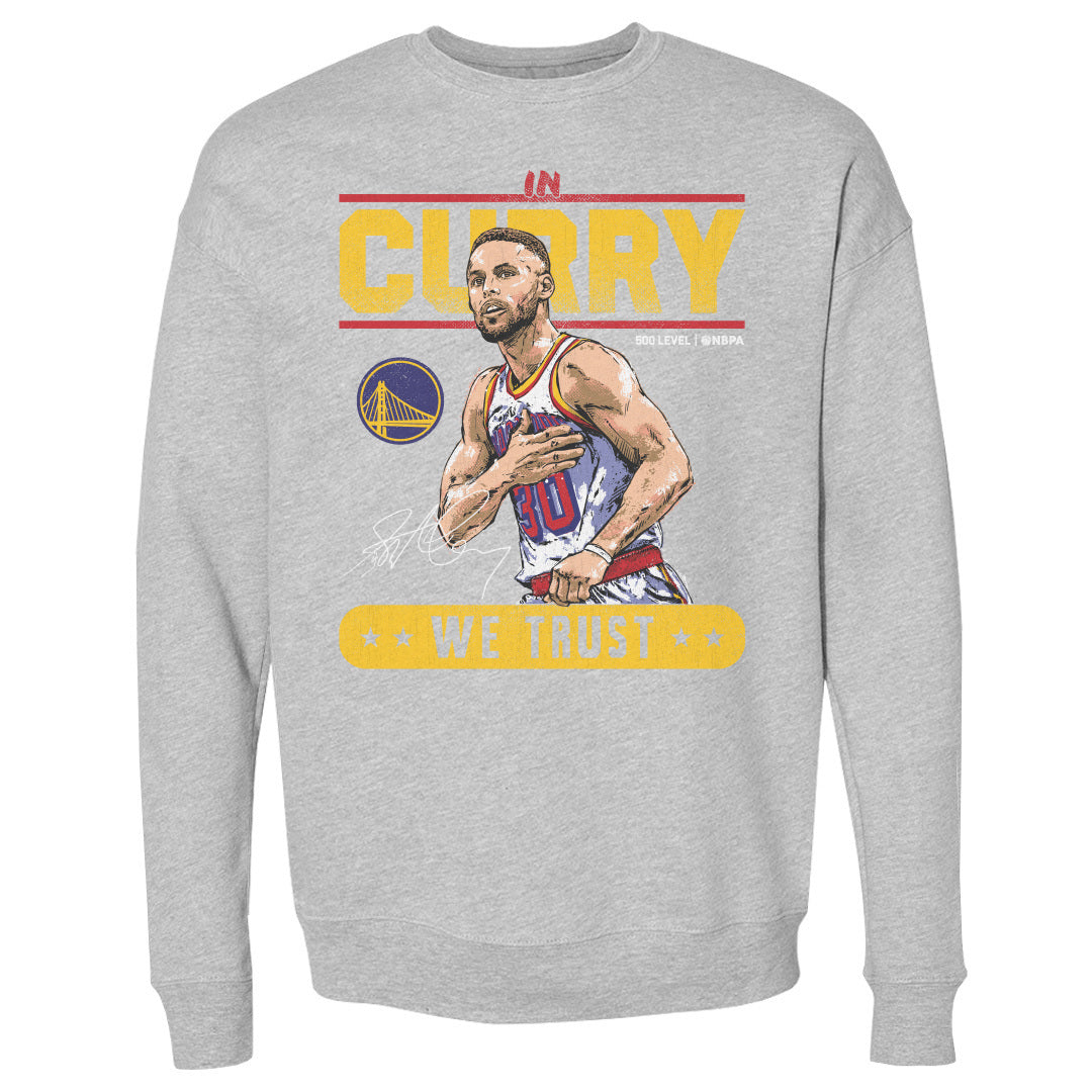 Steph Curry Men&#39;s Crewneck Sweatshirt | 500 LEVEL