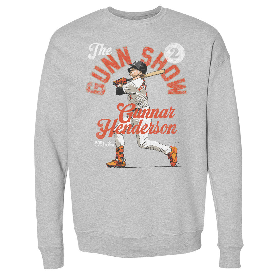 Gunnar Henderson Men&#39;s Crewneck Sweatshirt | 500 LEVEL