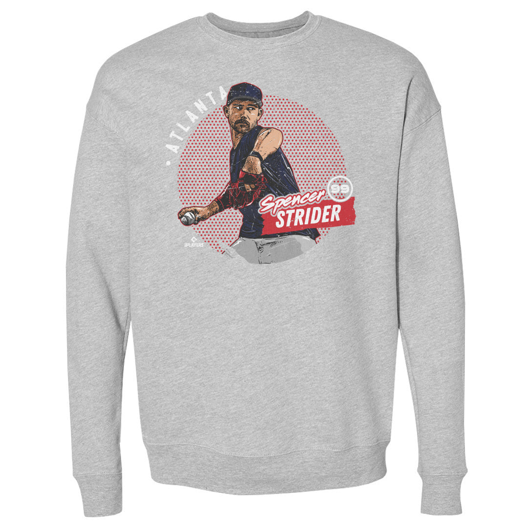 Spencer Strider Men&#39;s Crewneck Sweatshirt | 500 LEVEL