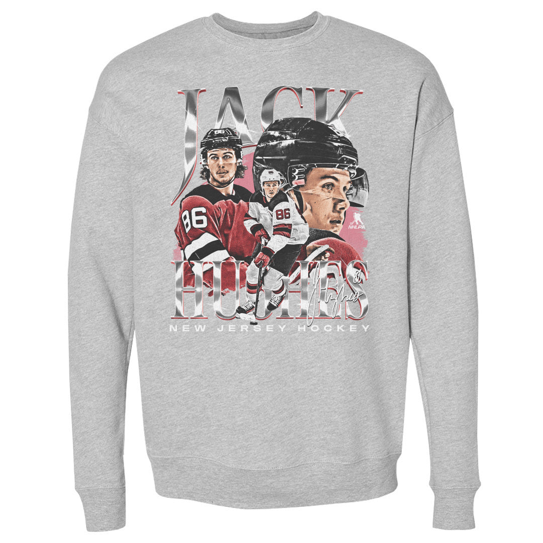 Jack Hughes Men&#39;s Crewneck Sweatshirt | 500 LEVEL