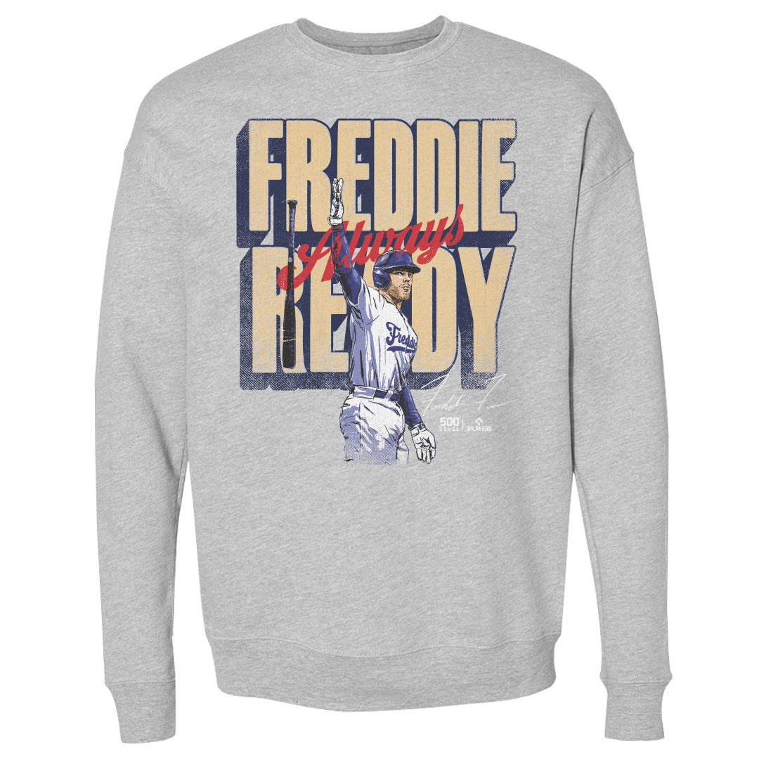 Freddie Freeman Men&#39;s Crewneck Sweatshirt | 500 LEVEL