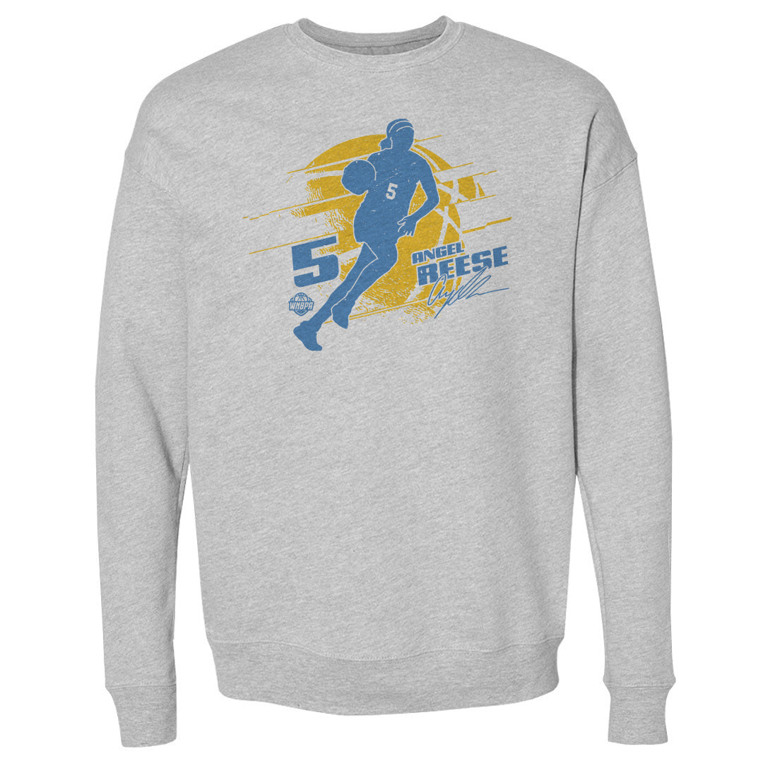 Angel Reese Men&#39;s Crewneck Sweatshirt | 500 LEVEL